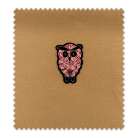 parche búho, parche brillo, parches para ropa, accesorios de costura