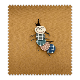 parche gusano, parche divertido, parches infantiles, parches para ropa,