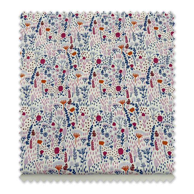 Retal de algodón 100% estampado flores. Algodón floral para costura creativa