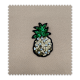 Aplique piña con brillantes blancos