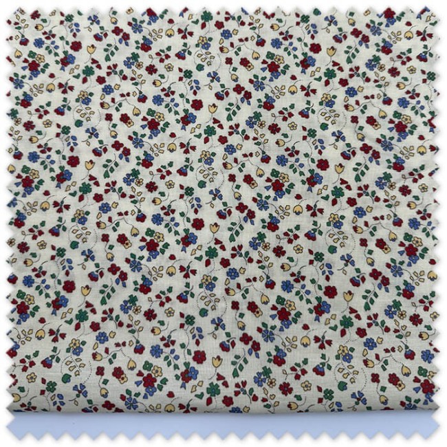 Comprar popelín flores tienda de telas online