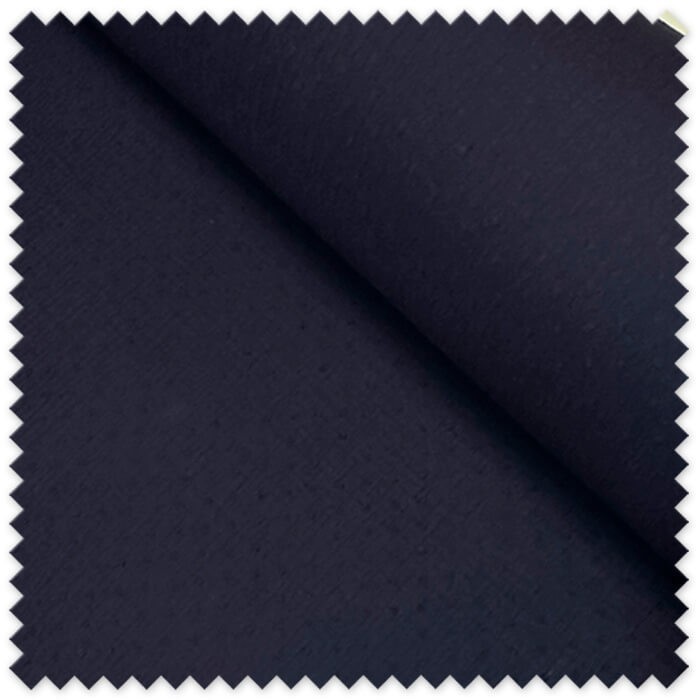 bambula algodón azul marino plumeti