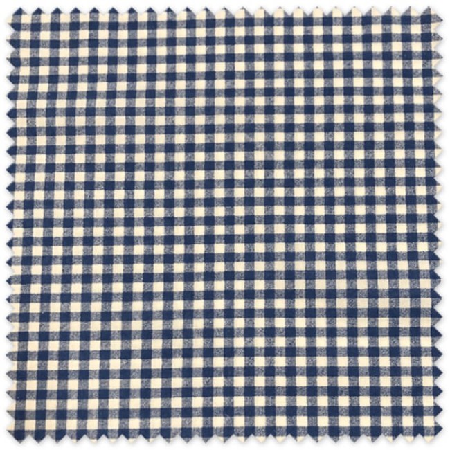 Tela Vichy Azul Marino ideal para confección, manualidades y decoración