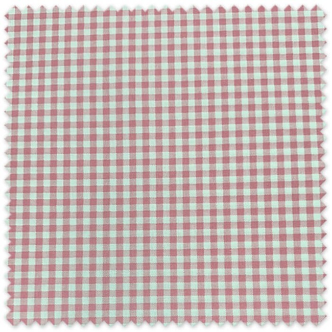 algodón 100% vichy rosa por metros