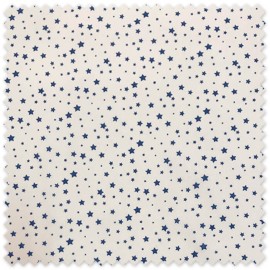 tela algodón estrellas azul marino 2,80 metros