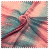 Tela Gasa Degradado Tie Dye con Sutil Hilo Lurex – OFERTA