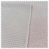Tela Rizo Doble Cara Waffle Rosa Bebé | Algodón para Toallas y Bebé