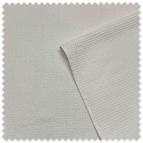 Tela doble cara rizo waffle natural para baño