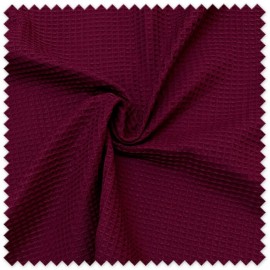 tela gofre color buganvilla por metro