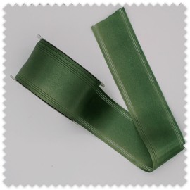 Cinta raso verde oliva para lazos y manualidades