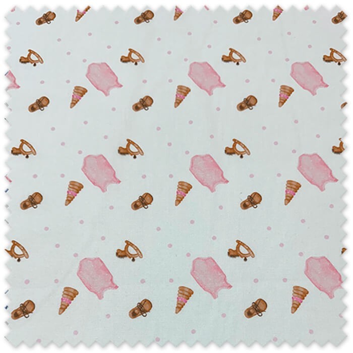 Tela de popelin infantil por metros