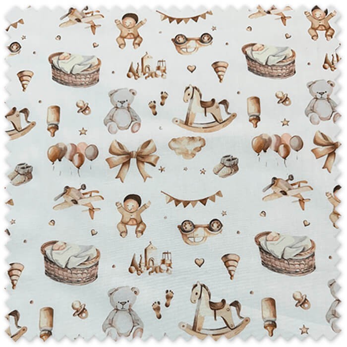 popelín infantil accesorios bebé fondo tierra grande