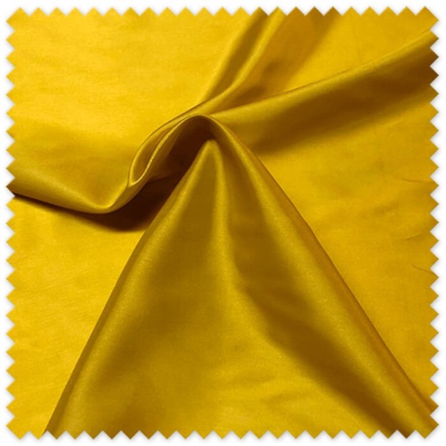 tela forro vestido mostaza elegante