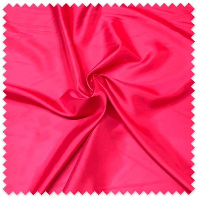 tela forro acetato fucsia confección