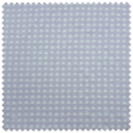 seersucker bicolor verano azul claro