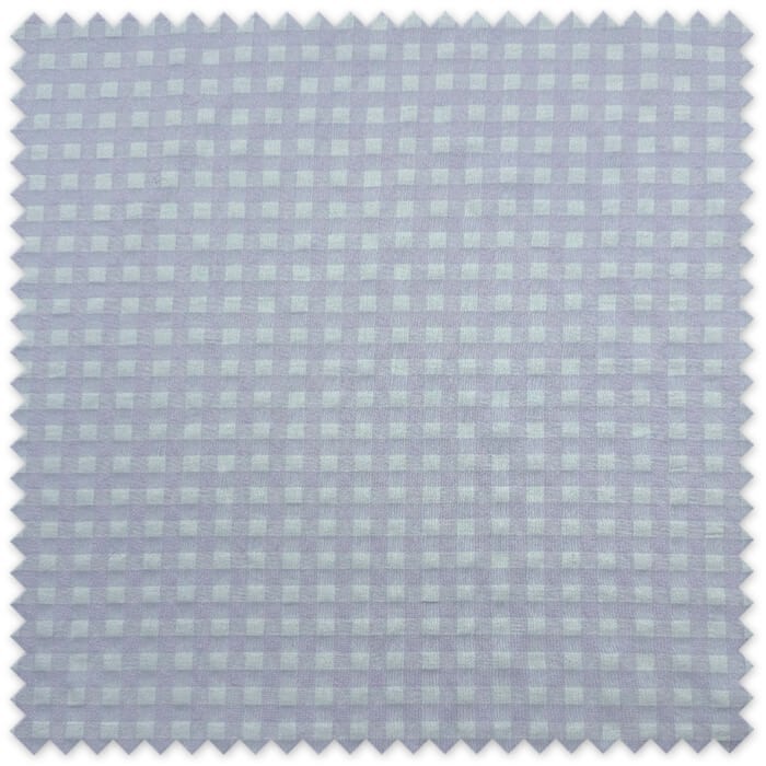 seersucker bicolor verano azul claro