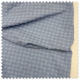 Tela Seersucker Vichy Azul y Celeste | Cuadro Bicolor