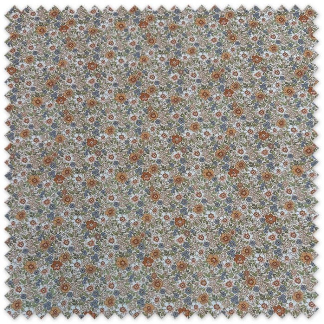 colección cápsula floral camel azul