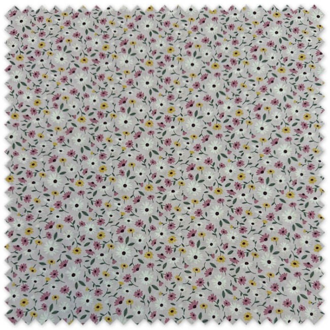 comprar tela algodón estampada rosa