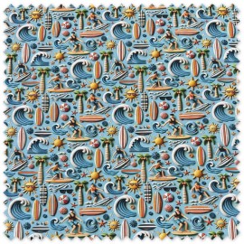 colección cápsula verano tela infantil