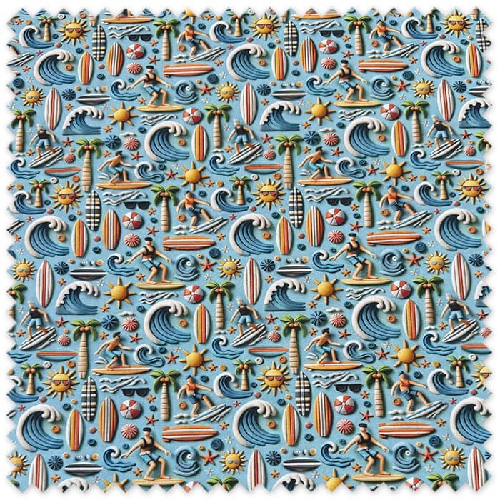 colección cápsula verano tela infantil