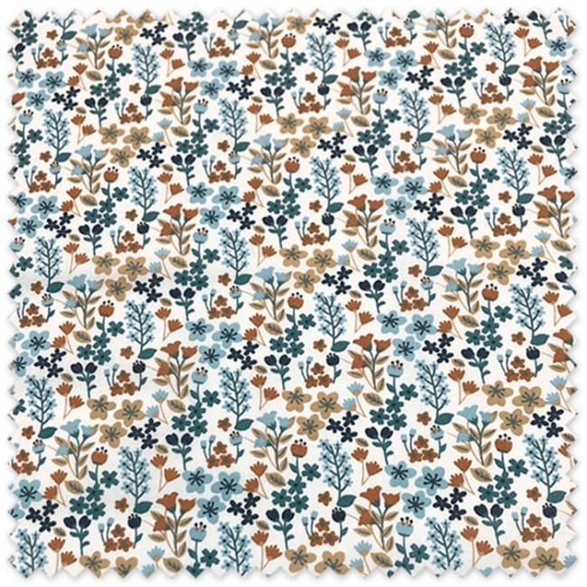 popelin estampado floral camel online