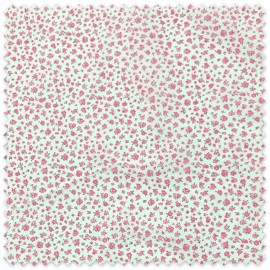 popelin flores pequeñas rosa pastel