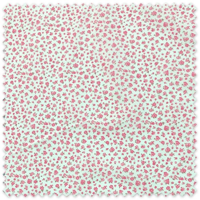 popelin flores pequeñas rosa pastel