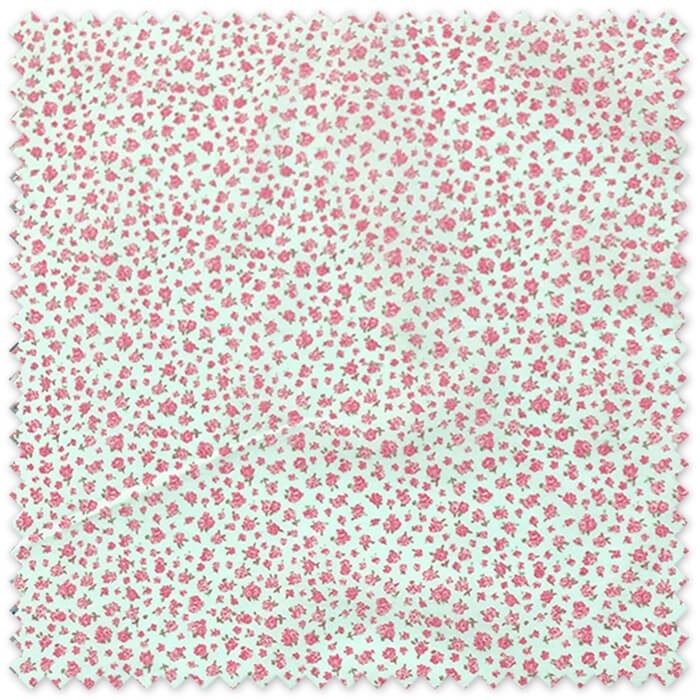 popelin flores pequeñas rosa pastel