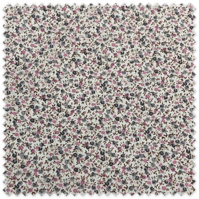 tela estampada flores pequeñas elegante