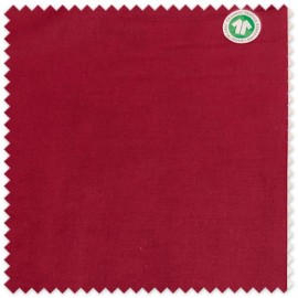 Comprar tela algodón orgánico granate online