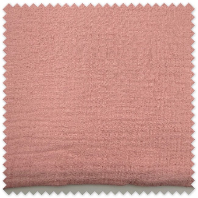 Tela doble gasa rosa infantil retal