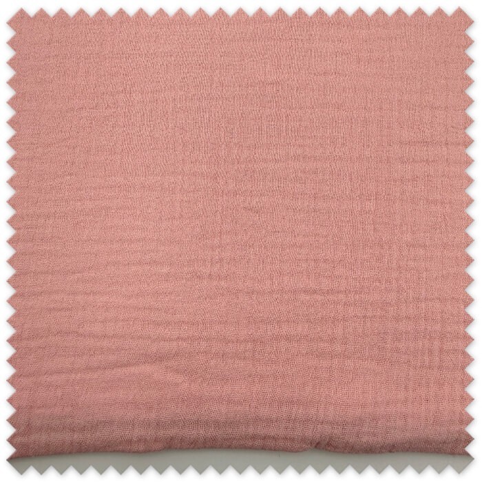 Tela doble gasa rosa infantil retal