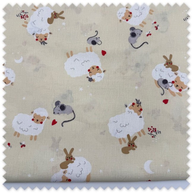 Comprar retal algodón estampado animales online