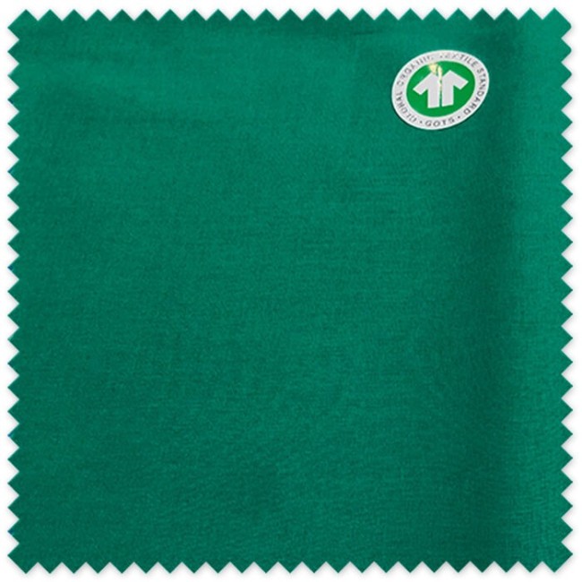 Tela Algodón Orgánico Verde Quirófano por Metros  | Venta de telas Online