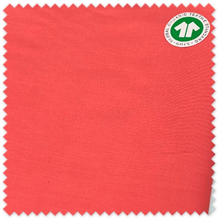 Comprar tela salmón algodón ecológico