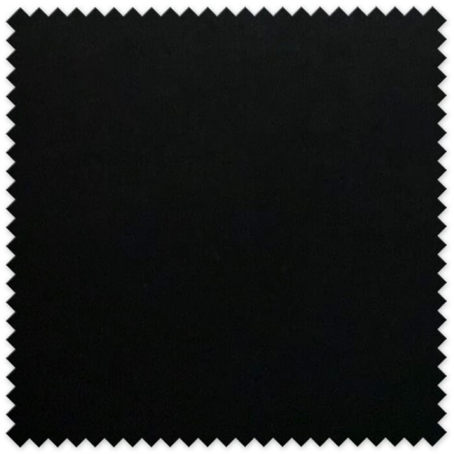 Tejido 100% algodón negro económico