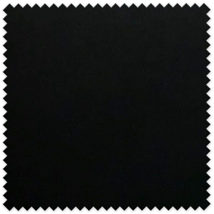 Tejido 100% algodón negro económico