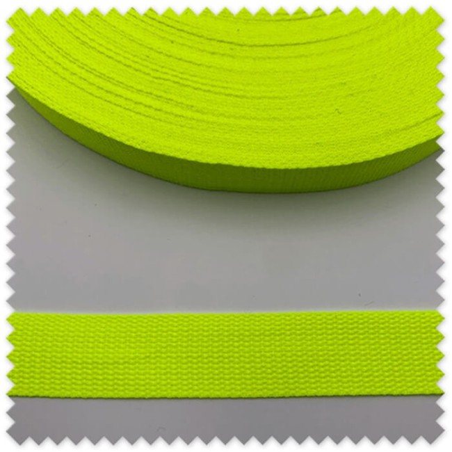 Cinta resistente para mochilas amarilla