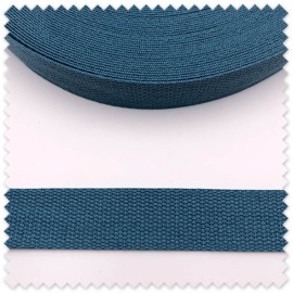 Cinta para mochilas azul gris 32mm resistente por metros