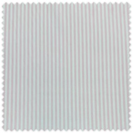 Tela popelín rayas 2mm rosa bebé en oferta algodón rayado