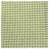 tela seersucker cuadro vichy pistacho y verde