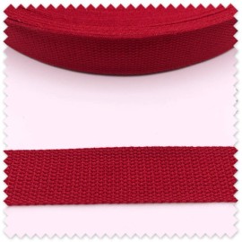 cinta para mochilas granate 32mm