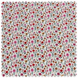 comprar tela algodón flores online