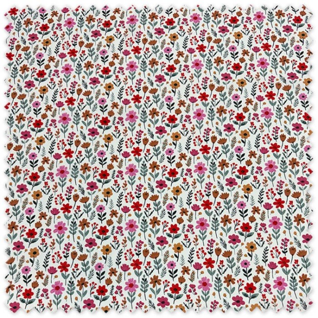 comprar tela algodón flores online