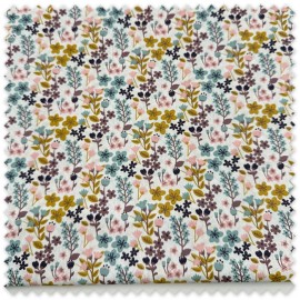 Comprar telas de flores amplio stock de diseños, retales al mejor precio.