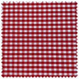 tela vichy roja 5mm especial babys
tela cuadros vichy rojo algodón infantil