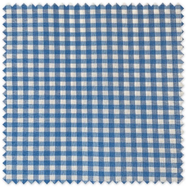 tela vichy celeste por metros costura infantil