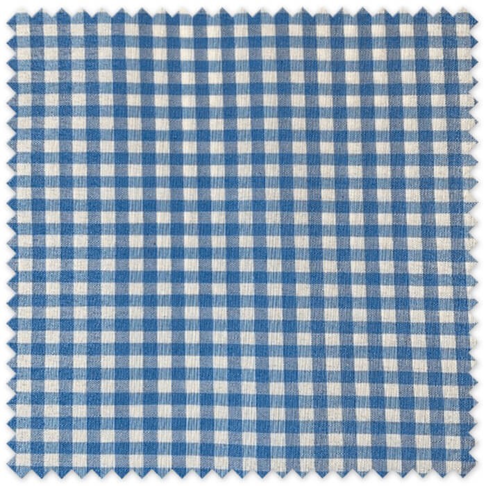 tela vichy celeste por metros costura infantil