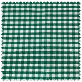 tela cuadros vichy verde andalucia para ropa de bebe